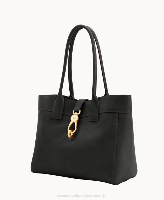 Dooney & Bourke florentinsk stor amelie skuldertaske JV0J2995 poser sort
