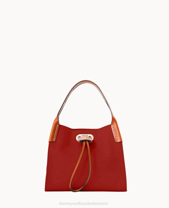 Dooney & Bourke oncour elba lille fuld op JV0J3297 poser geranium