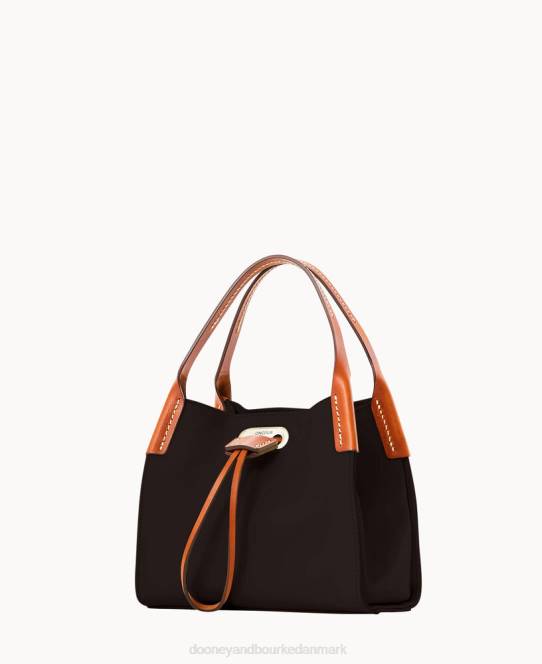 Dooney & Bourke oncour elba lille fuld op JV0J3304 poser brun tmoro