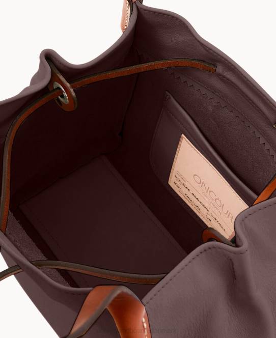 Dooney & Bourke oncour elba lille fuld op to JV0J3237 poser chokolade
