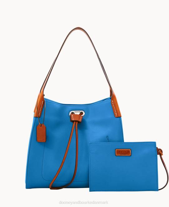Dooney & Bourke oncour twist lille fuld op JV0J3489 poser støvet blå