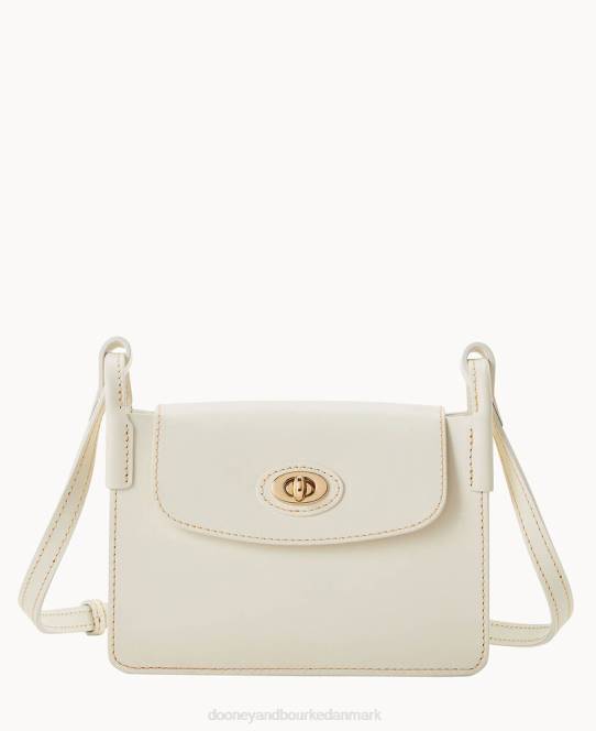 Dooney & Bourke sød læder pinky taske JV0J3824 poser off white