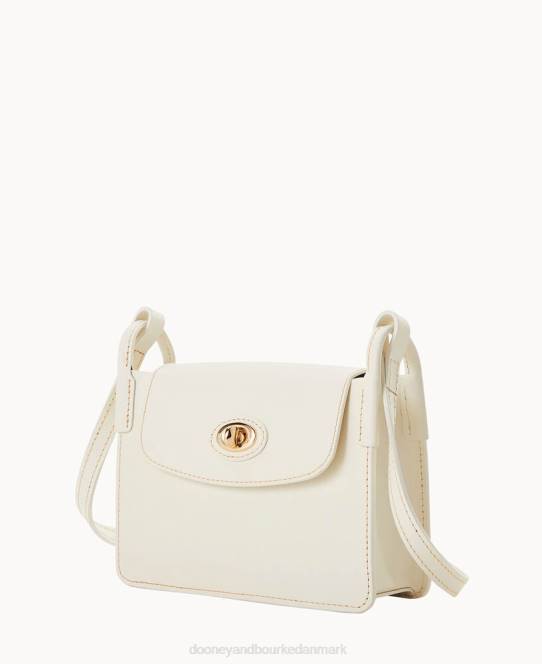 Dooney & Bourke sød læder pinky taske JV0J3824 poser off white