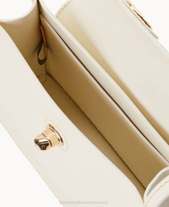 Dooney & Bourke sød læder pinky taske JV0J3824 poser off white