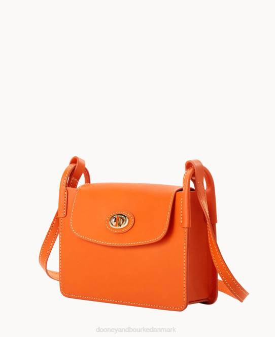 Dooney & Bourke sød læder pinky taske JV0J3826 poser mandarin