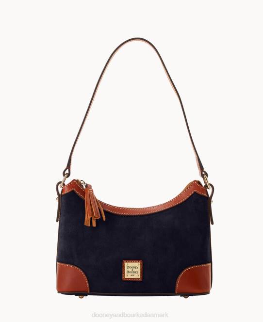 Dooney & Bourke skuldertaske i ruskind JV0J3856 poser flåde