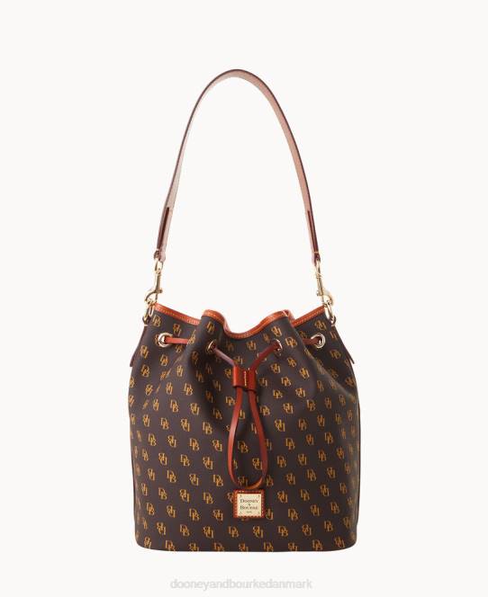 Dooney & Bourke Gretta snøre JV0J2948 poser brun tmoro
