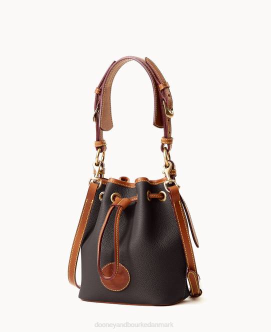 Dooney & Bourke alt vejr læder 3.0 mini snøre 17 JV0J3244 poser sort