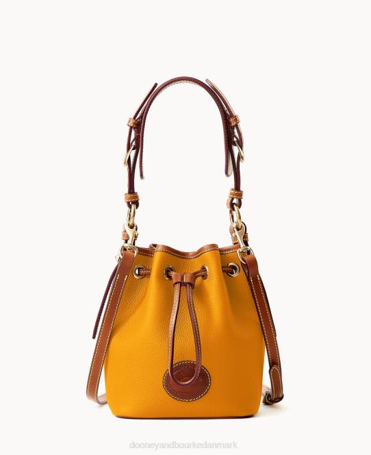 Dooney & Bourke alt vejr læder 3.0 mini snøre 17 JV0J3246 poser gemse