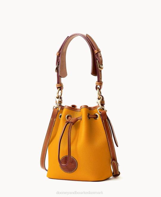 Dooney & Bourke alt vejr læder 3.0 mini snøre 17 JV0J3246 poser gemse