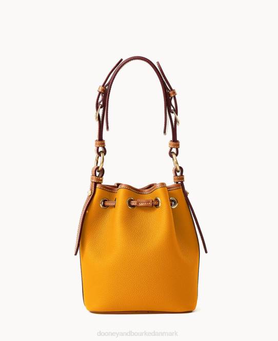 Dooney & Bourke alt vejr læder 3.0 mini snøre 17 JV0J3246 poser gemse