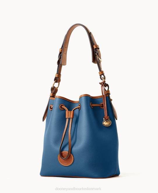 Dooney & Bourke alt vejr læder 3.0 snøre 25 JV0J2988 poser denim