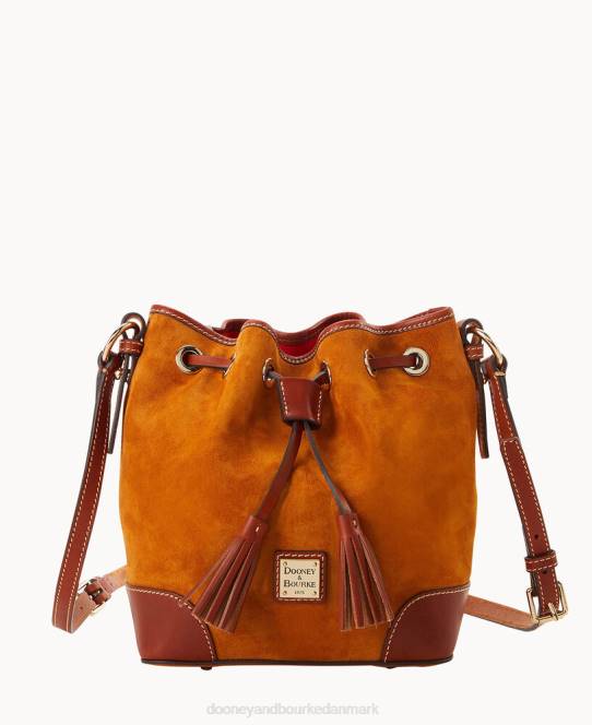 Dooney & Bourke crossbody-snøre i ruskind JV0J2844 poser honning