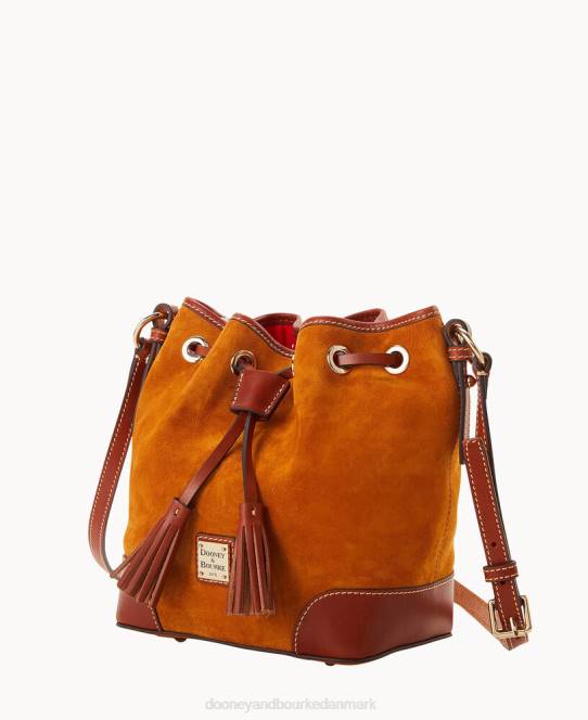 Dooney & Bourke crossbody-snøre i ruskind JV0J2844 poser honning