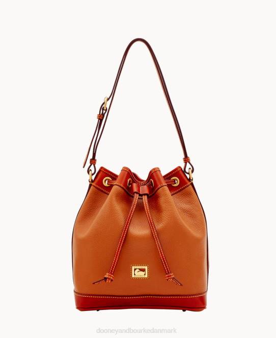 Dooney & Bourke dillen snøre JV0J3000 poser karamel