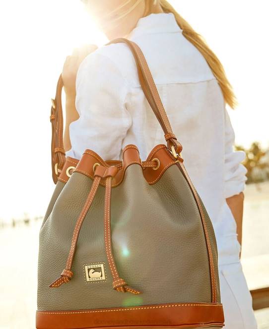 Dooney & Bourke dillen snøre JV0J3002 poser brændt orange