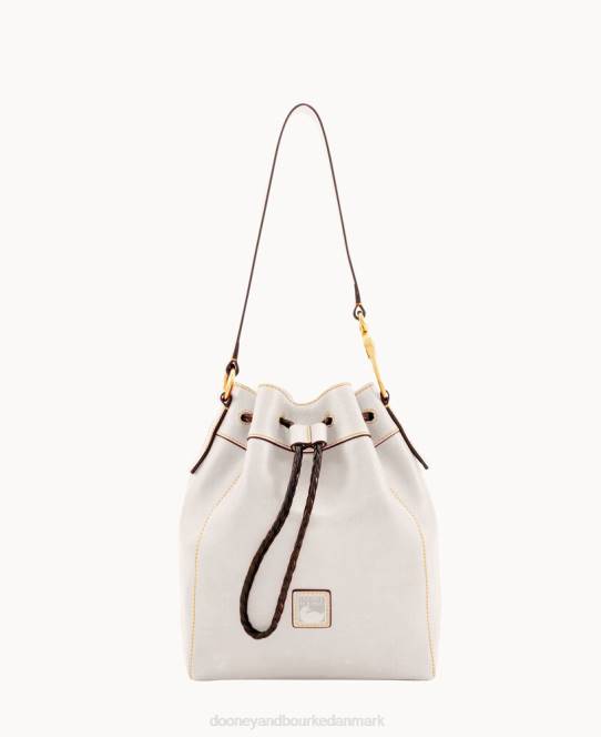 Dooney & Bourke florentinsk hattie snøre JV0J2946 poser ecru