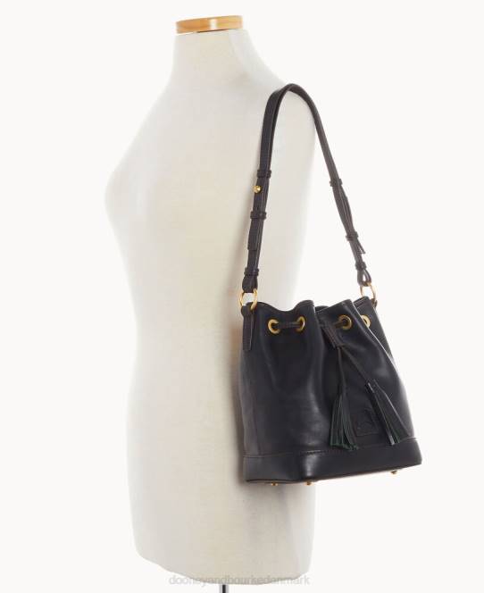 Dooney & Bourke florentinsk lille snøre JV0J3011 poser sort