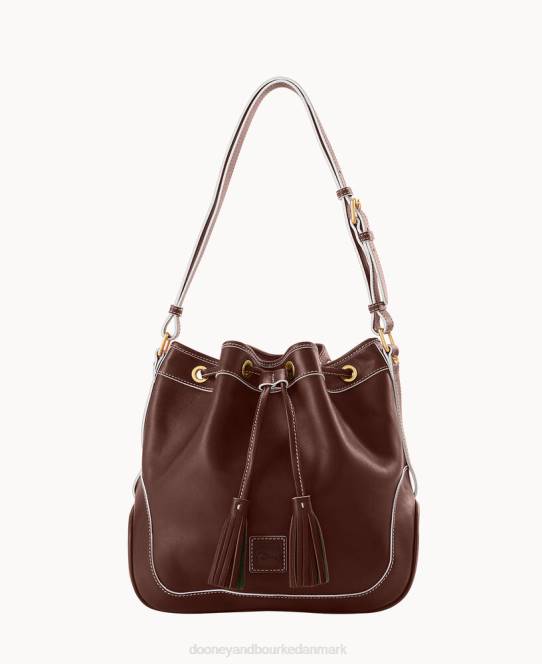 Dooney & Bourke florentinsk snøre JV0J3885 poser kastanje
