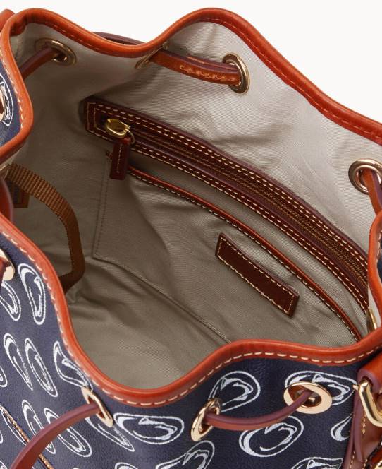 Dooney & Bourke kollegialt snoretræk JV0J3398 poser penn stat