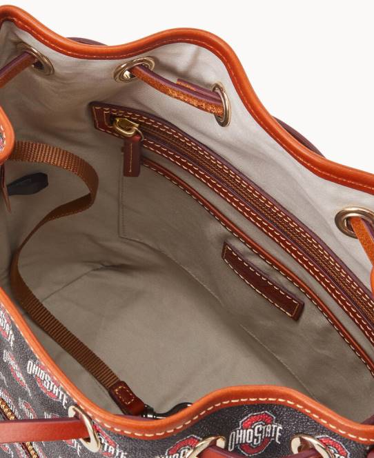 Dooney & Bourke kollegialt snoretræk JV0J3447 poser ohio stat