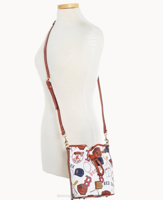 Dooney & Bourke mlb lille snøre JV0J2267 poser red Sox