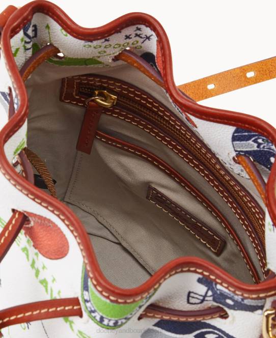Dooney & Bourke nfl lille snøre JV0J2236 poser havhøge