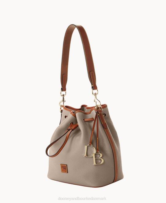 Dooney & Bourke rullesnor af småsten JV0J2907 poser taupe