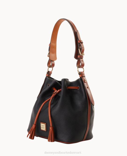 Dooney & Bourke rullesnor af småsten JV0J3840 poser sort
