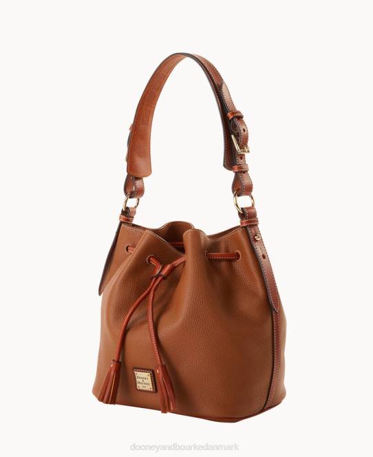 Dooney & Bourke rullesnor af småsten JV0J3841 poser karamel