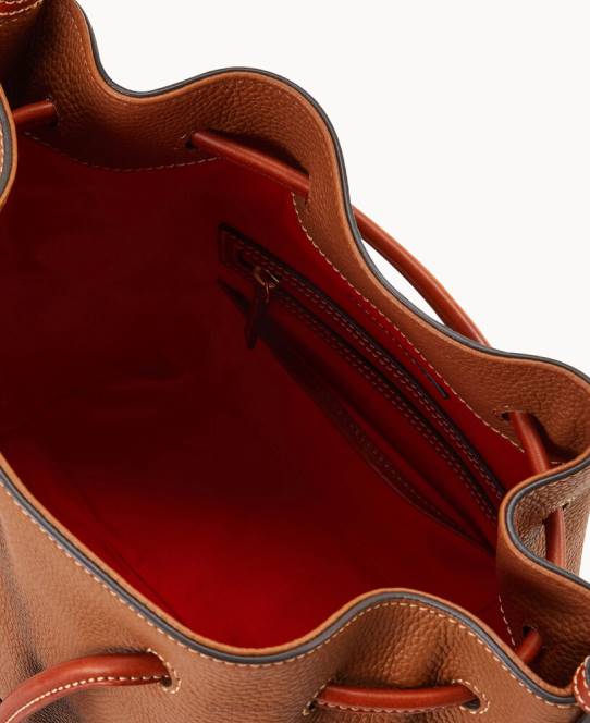 Dooney & Bourke rullesnor af småsten JV0J3841 poser karamel