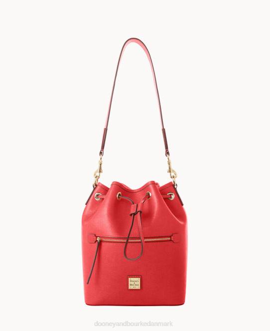 Dooney & Bourke saffiano snøre JV0J3630 poser tomat