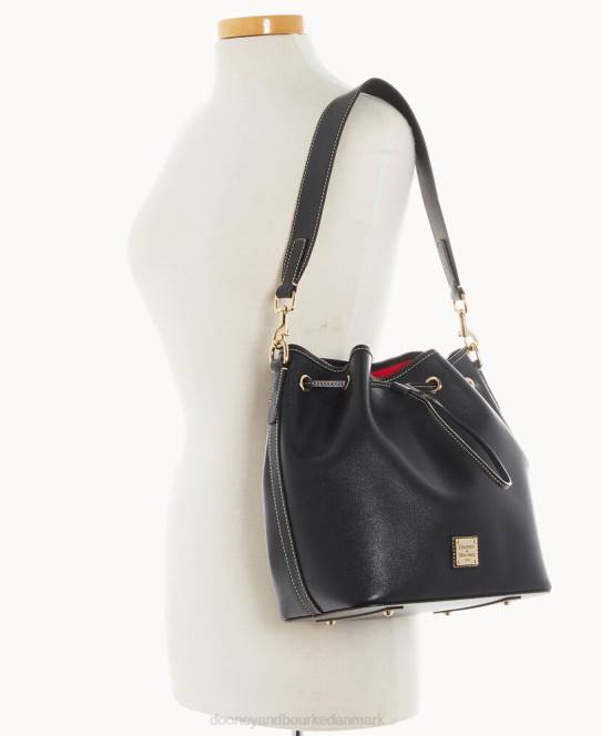 Dooney & Bourke saffiano snøre JV0J3837 poser sort