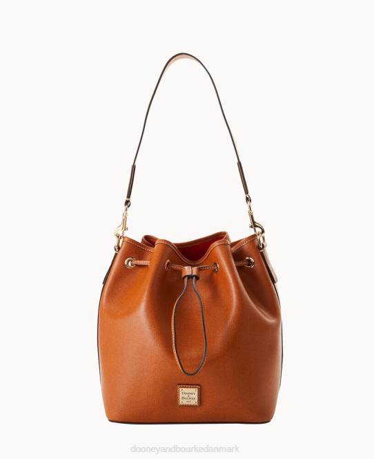 Dooney & Bourke saffiano snøre JV0J3839 poser naturlig