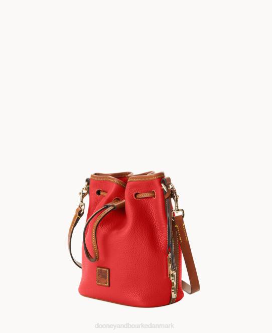 Dooney & Bourke småstens korn lille snøre JV0J2376 poser rød