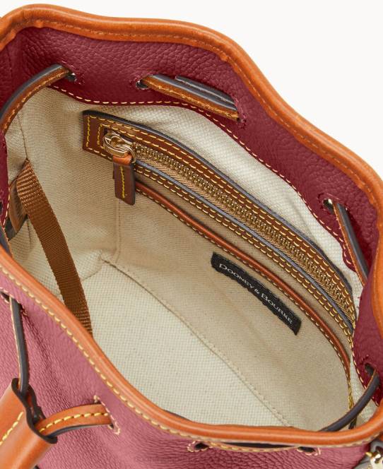 Dooney & Bourke småstens korn lille snøre JV0J2378 poser vin