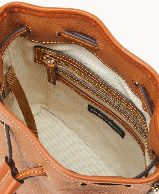 Dooney & Bourke småstens korn lille snøre JV0J2379 poser karamel