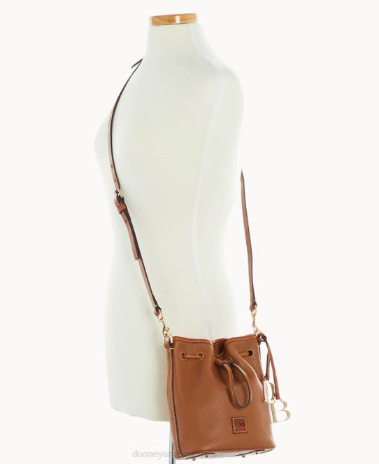 Dooney & Bourke småstens korn lille snøre JV0J2379 poser karamel