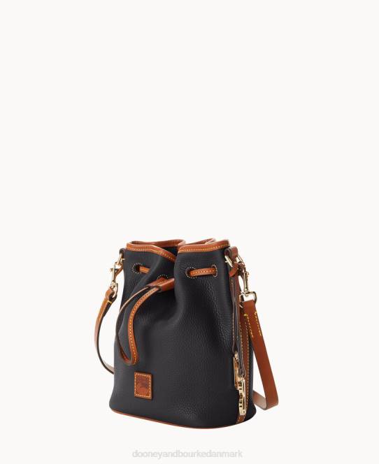 Dooney & Bourke småstens korn lille snøre JV0J2381 poser sort