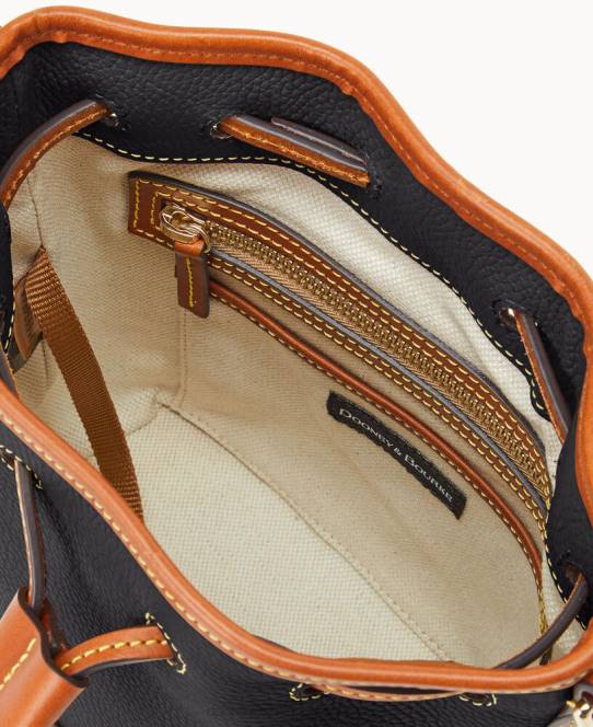 Dooney & Bourke småstens korn lille snøre JV0J2381 poser sort