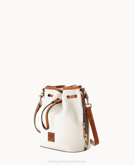 Dooney & Bourke småstens korn lille snøre JV0J2383 poser hvid