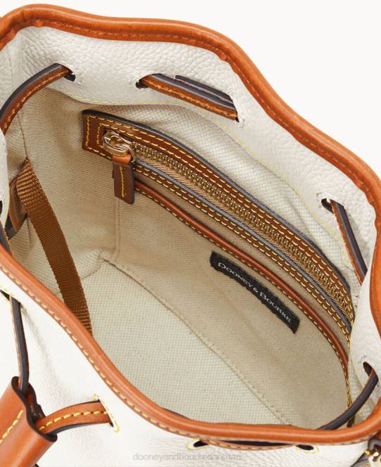 Dooney & Bourke småstens korn lille snøre JV0J2383 poser hvid