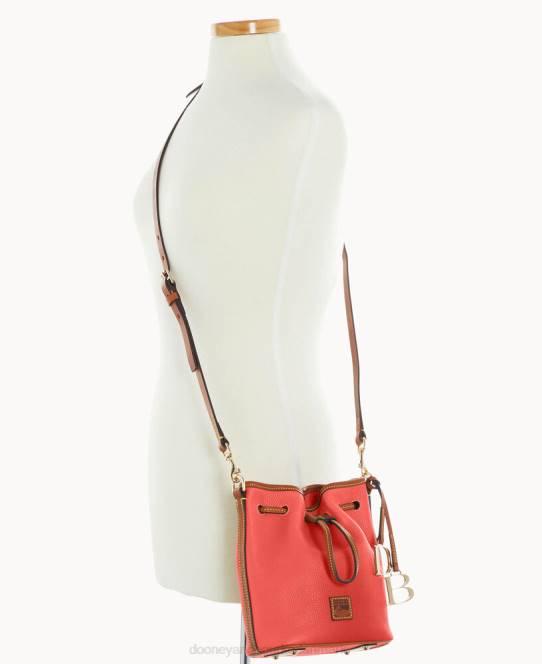 Dooney & Bourke småstens korn lille snøre JV0J2384 poser geranium