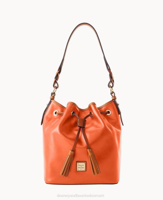 Dooney & Bourke wexford læder tasha snøre JV0J3618 poser koral