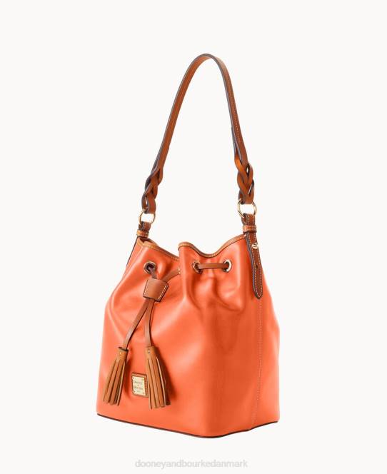 Dooney & Bourke wexford læder tasha snøre JV0J3618 poser koral