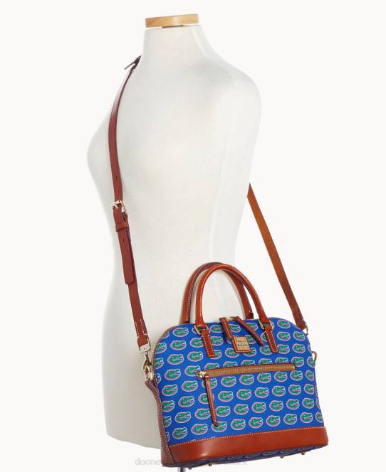 Dooney & Bourke Collegiate florida kuppeltaske med lynlås JV0J280 poser u af florida