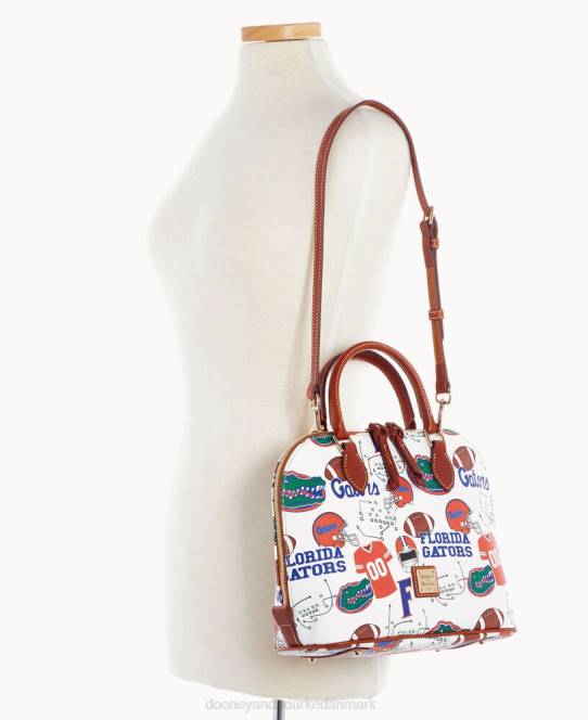 Dooney & Bourke Collegiate florida lynlåstaske med lynlås JV0J321 poser u af florida