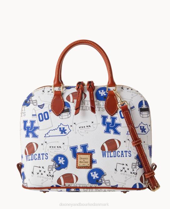 Dooney & Bourke Collegiate kentucky lynlåstaske med lynlås JV0J279 poser u fra kentucky
