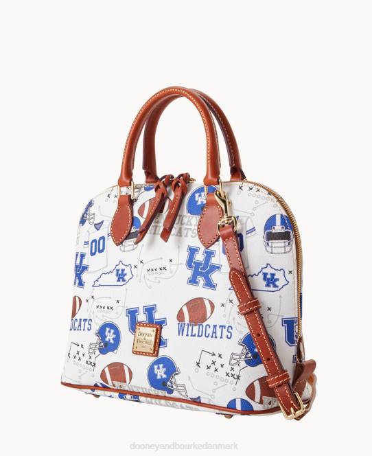 Dooney & Bourke Collegiate kentucky lynlåstaske med lynlås JV0J279 poser u fra kentucky