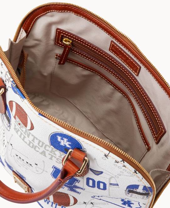 Dooney & Bourke Collegiate kentucky lynlåstaske med lynlås JV0J279 poser u fra kentucky